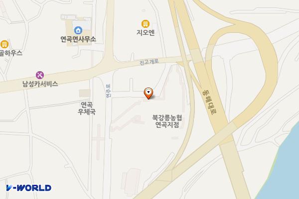 북강릉농협연곡하나로마트 위치 지도 — 강원특별자치도 강릉시 연곡면 진고개로 2742
