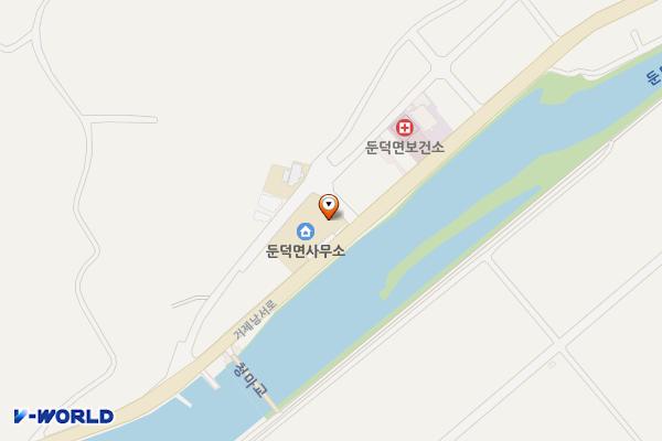둔덕면사무소 위치 지도 — 경상남도 거제시 둔덕면 하둔리 365-64