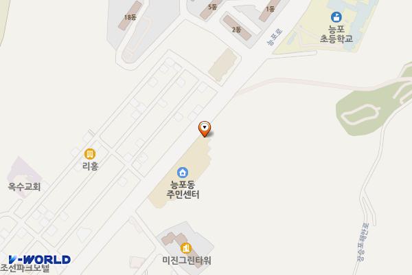 능포동사무소 위치 지도 — 경상남도 거제시 능포동 401-4