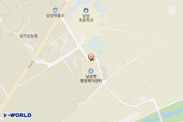 남상면사무소 위치 지도 — 경상남도 거창군 남상면 무촌리 632-2