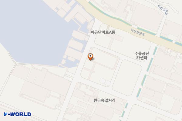 고령2일반산업단지 주차장 위치 지도 — 경상북도 고령군 다산면 송곡리 1819