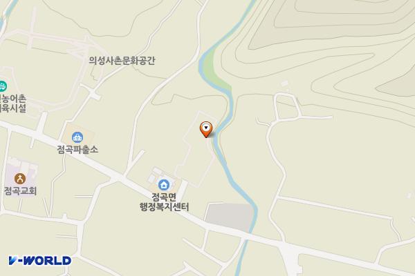점곡면사무소 위치 지도 — 경상북도 의성군 점곡면 서변리 119