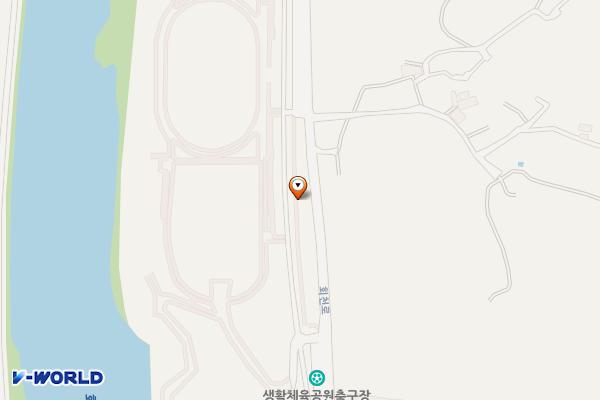 생활체육공원(주차장 내) 위치 지도 — 경상북도 고령군 대가야읍 장기리 331