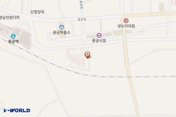 용궁 현청 위치 지도 — 경상북도 예천군 용궁면 읍부리 188-7