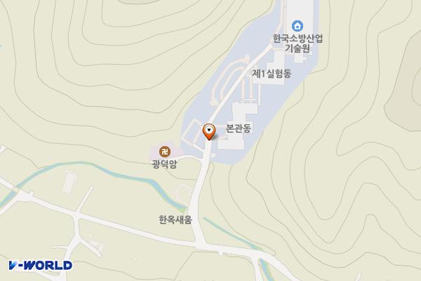한국소방산업기술원 위치 지도 — 경기도 용인시 기흥구 지삼로 331