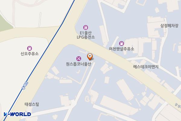울산자동차검사소 위치 지도 — 울산광역시 남구 장생포로 8