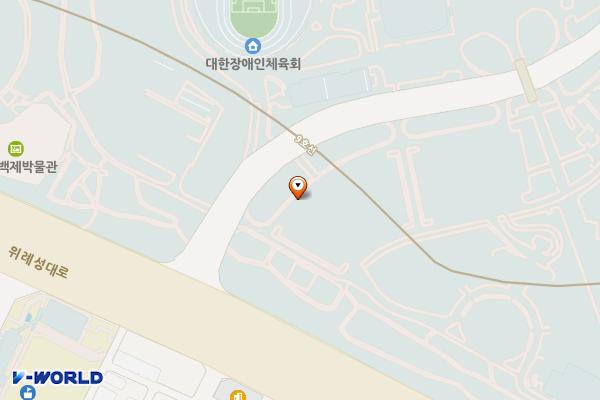 서울올림픽공원 남2문주차장 위치 지도 — 서울특별시 송파구 올림픽로