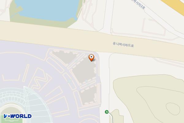 대구스타디움 주차장 위치 지도 — 대구광역시 수성구 유니버시아드로