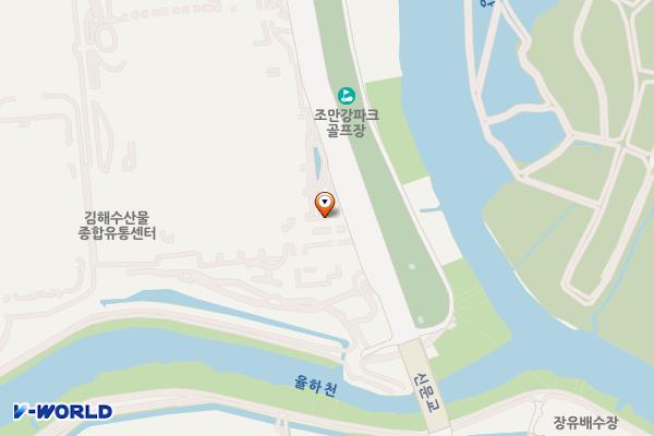 김해유통센터 위치 지도 — 경상남도 김해시 칠산로 128