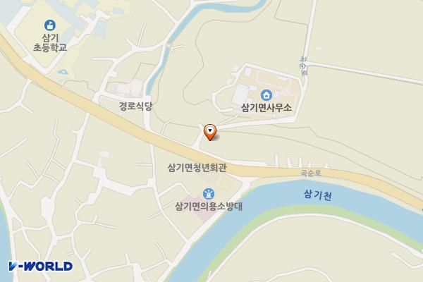 곡성농협하나로마트 삼기점 주차장 위치 지도 — 전라남도 곡성군 삼기면 곡순로 1426