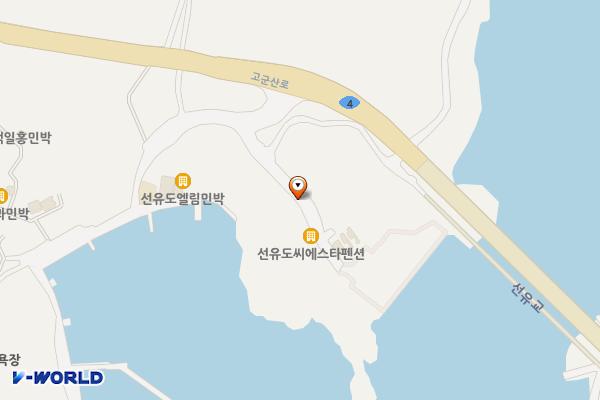 선유도 물량장 공영주차장 위치 지도 — 전북특별자치도 군산시 옥도면 선유도리 