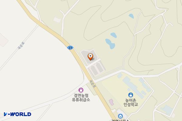 목화마을 주차장 위치 지도 — 전라남도 곡성군 겸면 남양리 195-2