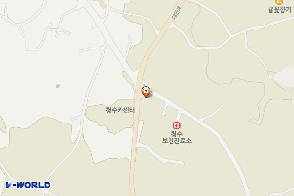 한경면(청수리)청수마을회관 위치 지도 — 제주특별자치도 제주시 한경면 대한로 1036