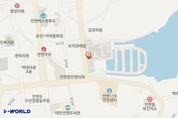 안면읍 승언리 공영주차장 위치 지도 — 충청남도 태안군 구억말길 8