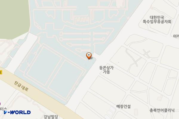 탄금공원 위치 지도 — 충청북도 충주시 남한강로 46