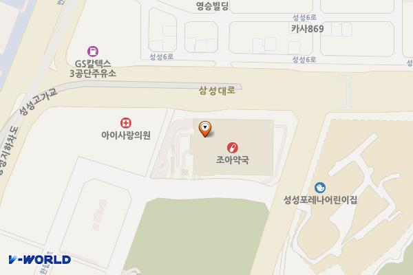 이마트 천안서북점 위치 지도 — 충청남도 천안시 서북구 삼성대로 20