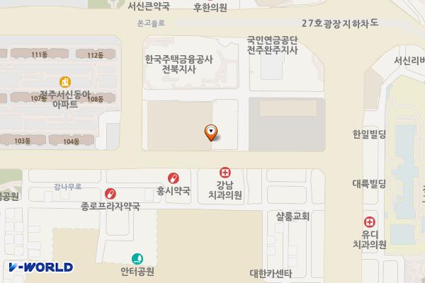 이마트 전주점 위치 지도 — 전북특별자치도 전주시 완산구 당산로 111