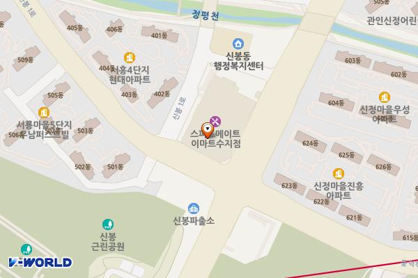 이마트 수지점 위치 지도 — 경기도 용인시 수지구 수지로 203