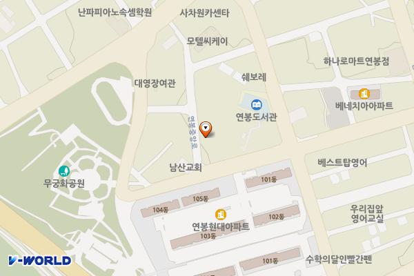 홍천문화센터 위치 지도 — 강원특별자치도 홍천군 홍천읍 연봉중앙로 11-8