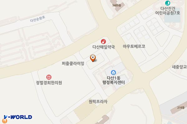 다산진건지구 공영주차타워 위치 지도 — 경기도 남양주시 다산동 6148