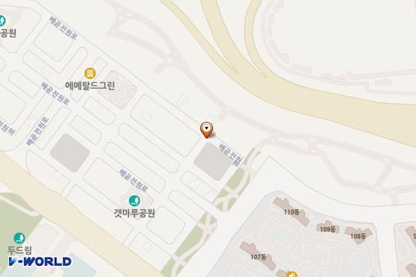 배곧 제4공영주차장 위치 지도 — 경기도 시흥시 정왕동 2421