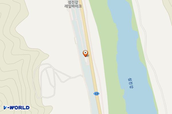 침곡역(폐역) 주차장 위치 지도 — 전라남도 곡성군 오곡면 섬진강로 1877