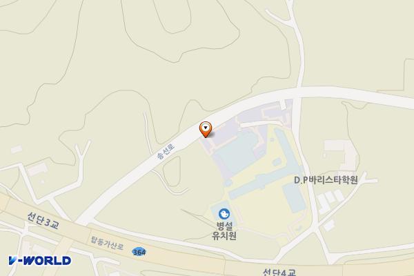 선단동체육센터 위치 지도 — 경기도 포천시 송선로 352