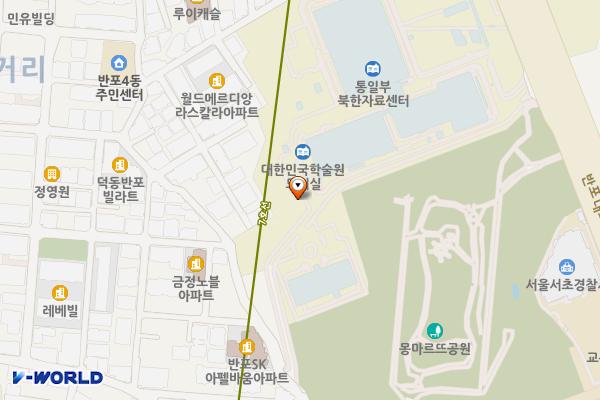 반포4동주민센터 공영주차장 위치 지도 — 서울특별시 서초구 사평대로28길 70