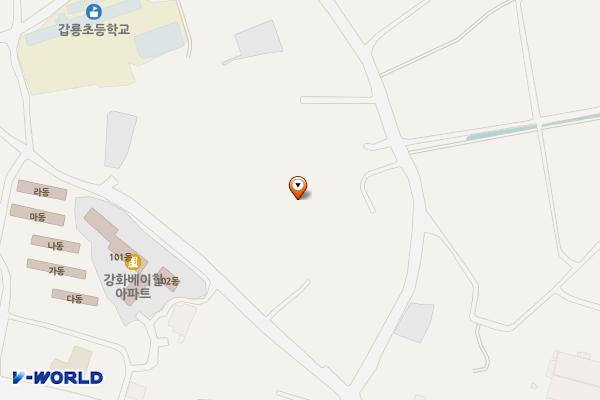 강화읍 갑곳 공영주차장 위치 지도 — 인천광역시 강화군 강화읍 갑곳리 462-3