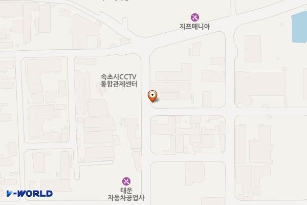 대포 제3농공단지 주차장 위치 지도 — 강원특별자치도 속초시 대포동 976
