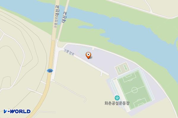 화촌면생활체육공원 위치 지도 — 강원특별자치도 홍천군 화촌면 구성포리 1