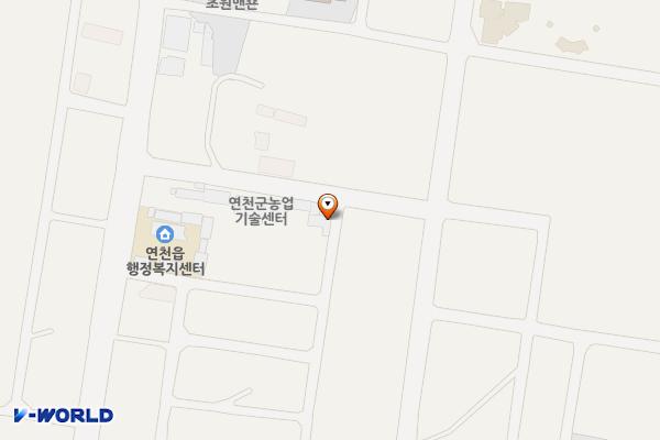 연천군 농업기술센터 위치 지도 — 경기도 연천군 연천읍 차현로 139