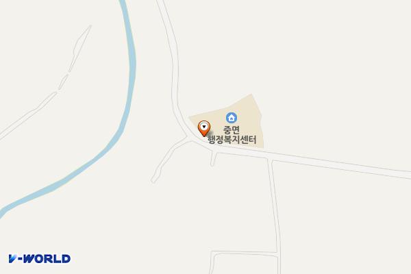 중면사무소 위치 지도 — 경기도 연천군 중면 군중로 400