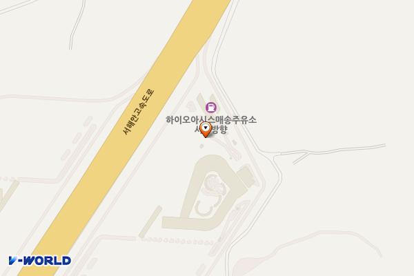 매송(서울) 휴게소 위치 지도 — 경기도 화성시 효행구 매송면 서해안고속도로 316