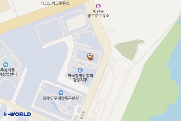 생체의료소재부품센터 위치 지도 — 전남광주통합특별시 북구 삼소로270번길 25