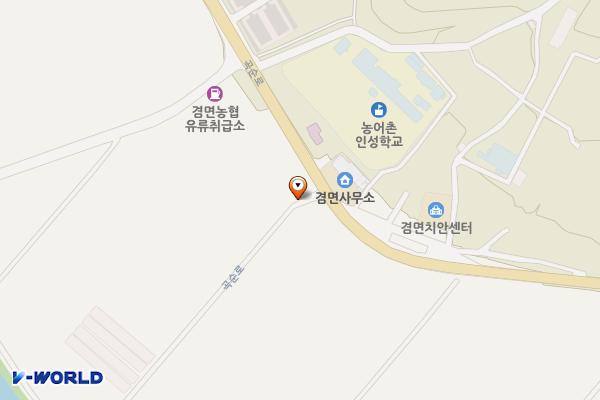 겸면사무소 공용주차장 위치 지도 — 전남광주통합특별시 곡성군 겸면 남양리 103-5