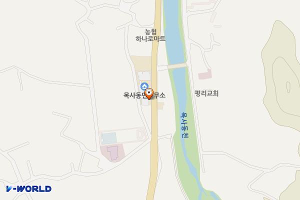 목사동면사무소 위치 지도 — 전남광주통합특별시 곡성군 목사동면 주목로 759