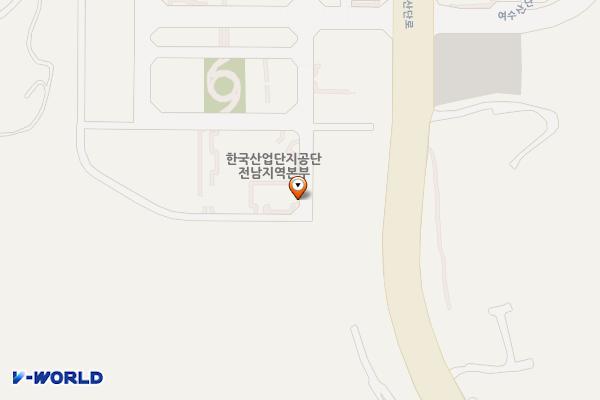 여수혁신지원센터 위치 지도 — 전남광주통합특별시 여수시 삼동3길 13