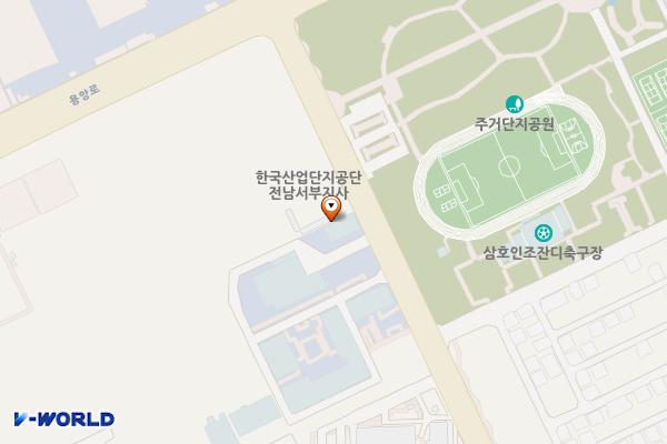 대불혁신지원센터 위치 지도 — 전남광주통합특별시 영암군 삼호읍 대불주거3로 81