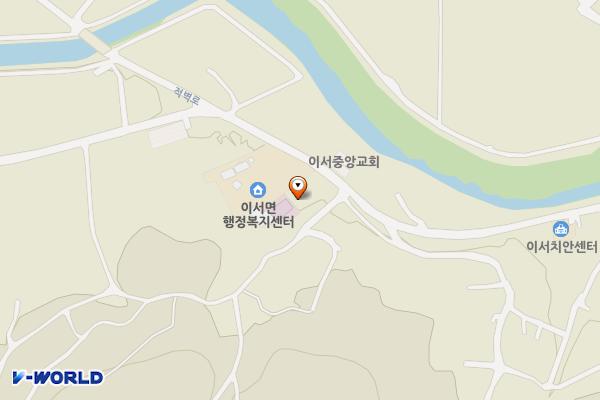 이서면 행정복지센터 위치 지도 — 전남광주통합특별시 화순군 이서면 적벽로 845