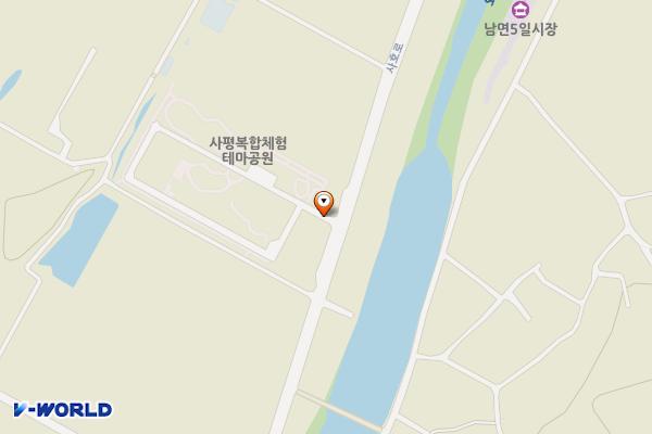 화순사평풍류마을(커뮤니티센터) 위치 지도 — 전남광주통합특별시 화순군 사평면 사호로 236-40