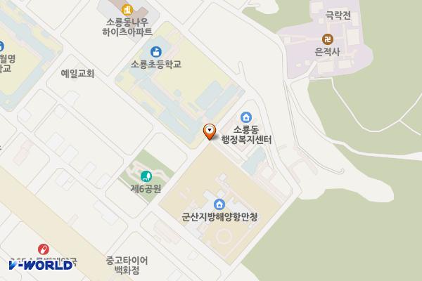 소룡동 행정복지센터 위치 지도 — 전북특별자치도 군산시 설림안4길 30