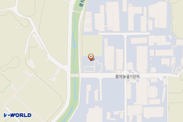 광치1농공단지 관리사무소 위치 지도 — 전북특별자치도 남원시 광치동 195-15