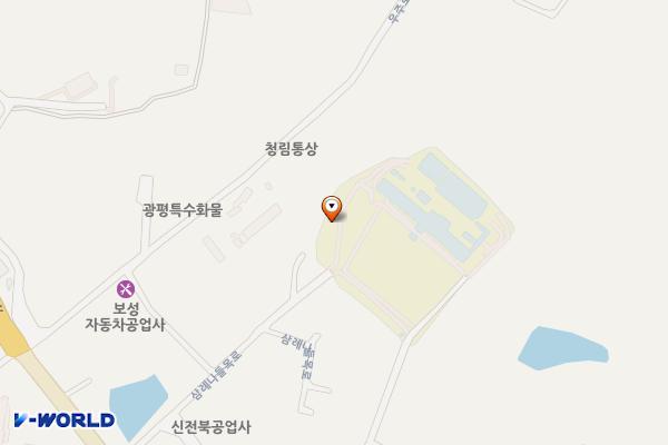 완주소셜굿즈혁신파크(구삼례중학교) 위치 지도 — 전북특별자치도 완주군 삼례읍 삼례리 182