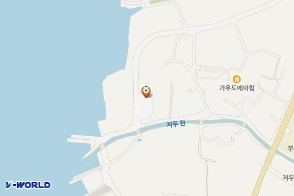 대구 저두 가우도 주차장 위치 지도 — 전남광주통합특별시 강진군 대구면 저두리 320-11