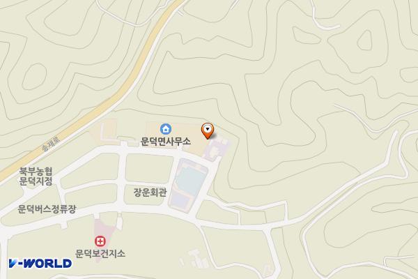 문덕면사무소 주차장 위치 지도 — 전남광주통합특별시 보성군 문덕면 장운길 37