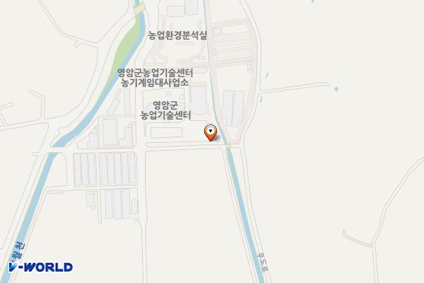 영암군 농업기술센터 위치 지도 — 전남광주통합특별시 영암군 덕진면 금호길 11