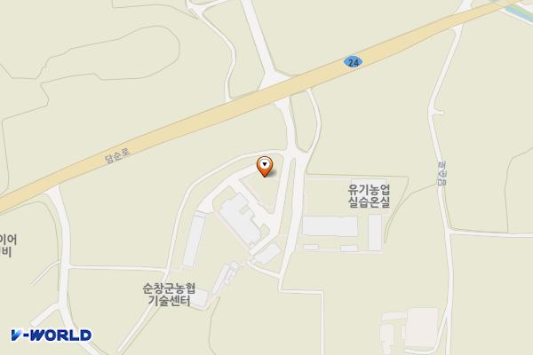 순창군 농업기술센터 위치 지도 — 전북특별자치도 순창군 유등면 담순로 1548
