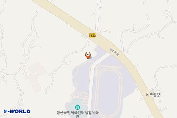 성산국민체육센터 위치 지도 — 제주특별자치도 서귀포시 성산읍 일주동로 4024