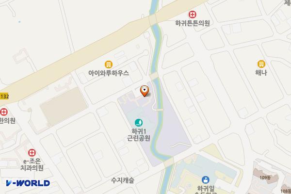 애월국민체육센터 위치 지도 — 제주특별자치도 제주시 하귀동남1길 22